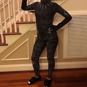Handmade Black Panther Costume